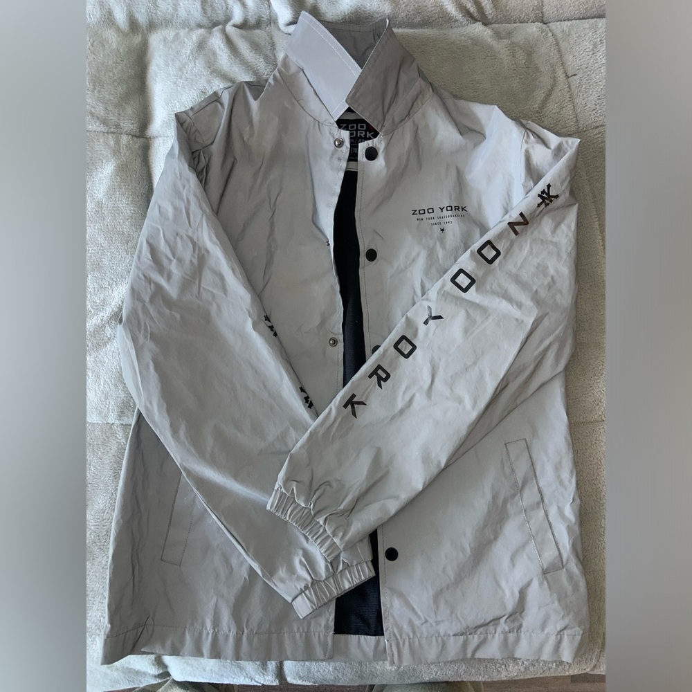 Zoo York reflective rain jacket